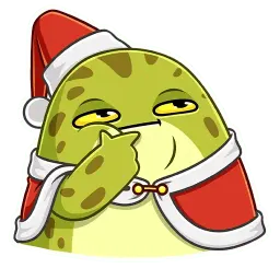 Праздник с Жабкой sticker 3
