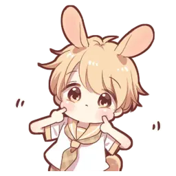Зайчик-кун sticker 12