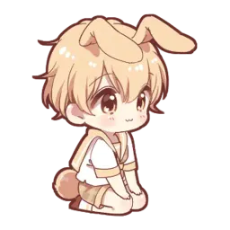 Зайчик-кун sticker 6