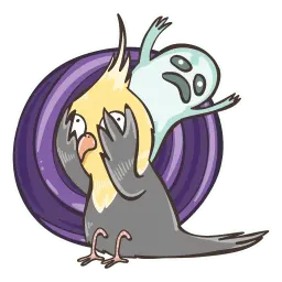 Попугай Чи sticker 3