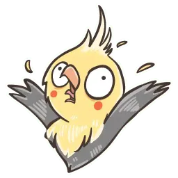 Попугай Чи sticker 10
