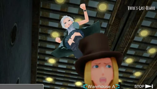 Zero Escape Shitpost sticker 7