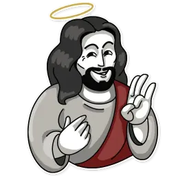 jesus sticker 3