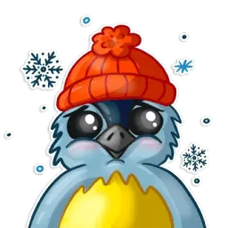 Зимняя парочка sticker 2