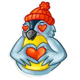 Зимняя парочка sticker 11