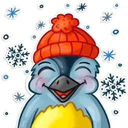 Зимняя парочка sticker 6