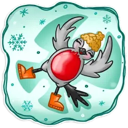 Зимняя парочка sticker 8