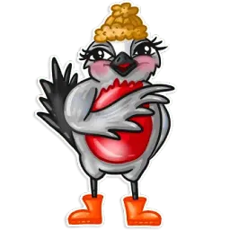 Зимняя парочка sticker 10