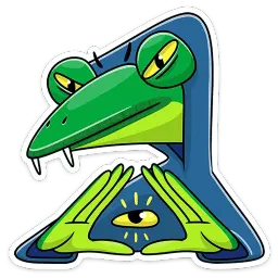 Змеян Водолеевич Telegram sticker pack