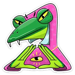 Змеяна Водолеевна Telegram sticker pack