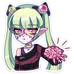 Зомбяка Котура Миурин sticker 3