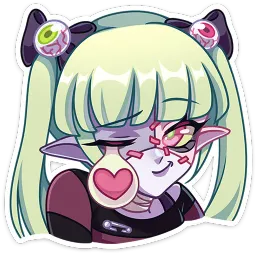 Зомбяка Котура Миурин sticker 5