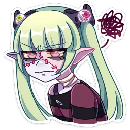 Зомбяка Котура Миурин sticker 8