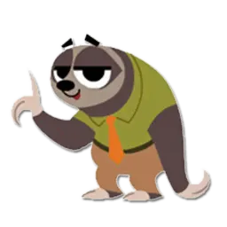 Zootropolis FB sticker 4
